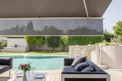 Tenda da sole Brustor B25 con valance