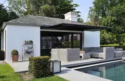 Brustor tenda da sole a bracci