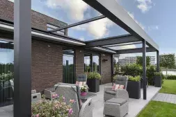 Brustor B300 pergola met doek