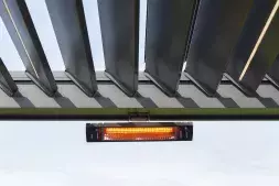 Brustor B200 XL aluminium terrasoverkapping