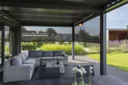 Brustor B200 XL aluminium terrasoverkapping