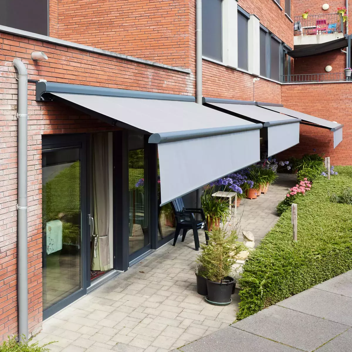 zonnescherm luifel huis